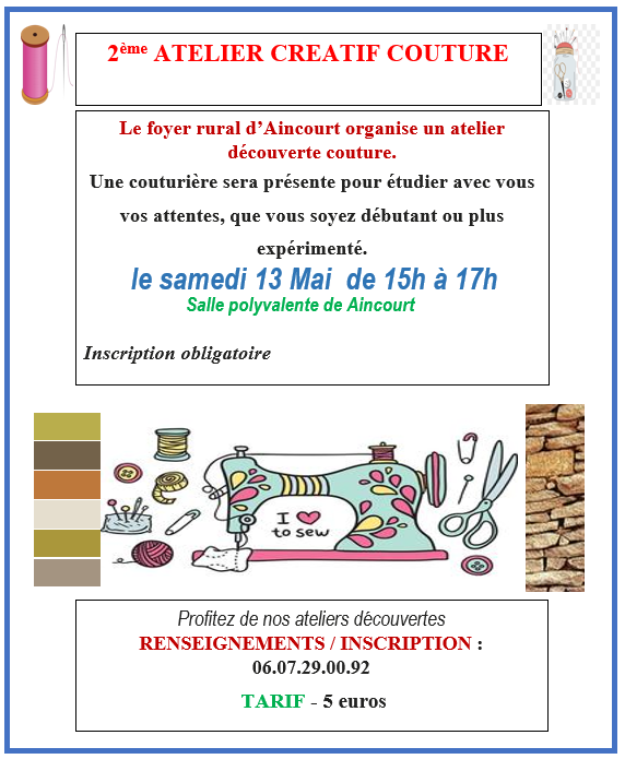 Atelier couture FRA